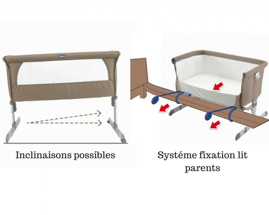 Cododo-Berceau NEXT TO ME Chicco - Bebe-benaise