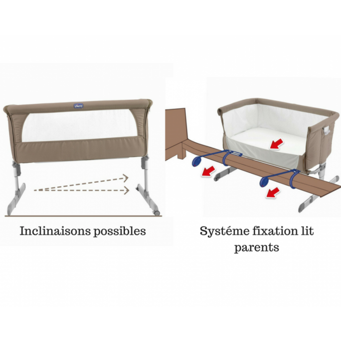 Cododo-Berceau NEXT TO ME "Chicco"