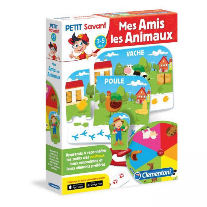 Mes amis les animaux "Clementoni" à partir de 3 ans